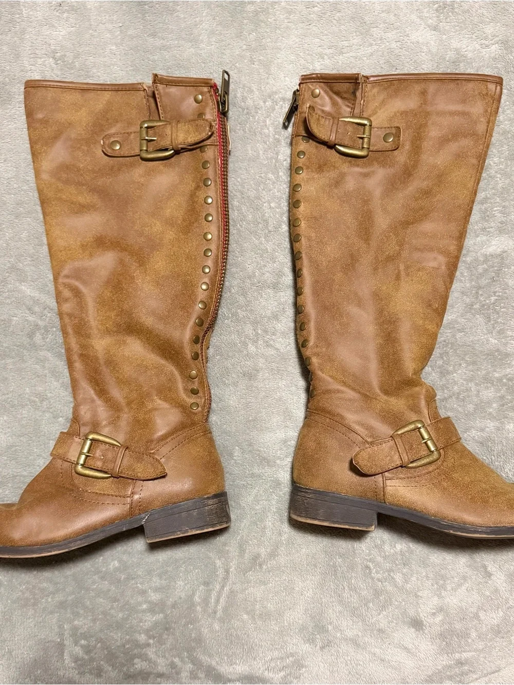 Classic Tall Women's Riding Boots in Brown